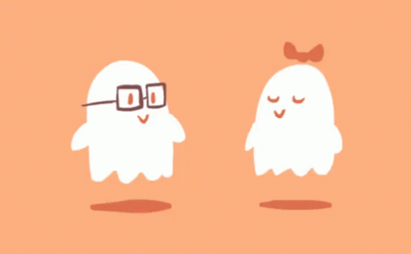 Cute Ghost Couple