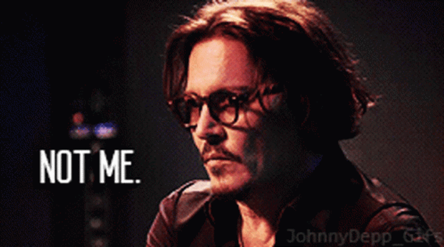 Johnny Depp Not Me