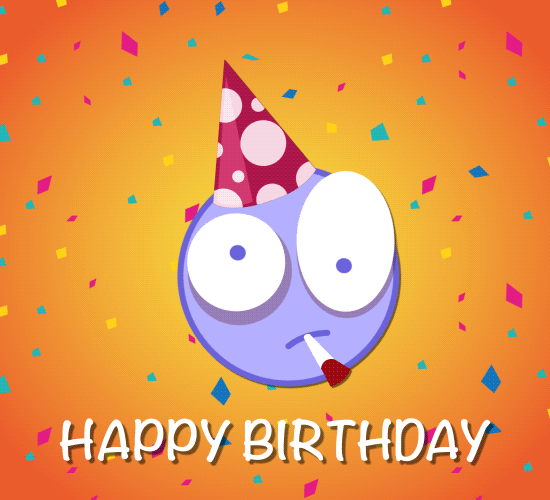 Animated Happy Birthday Blast