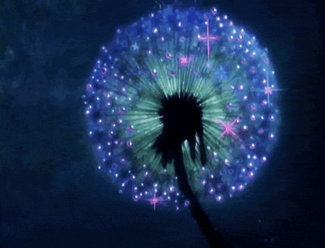 Iridescent Flower Sparkling