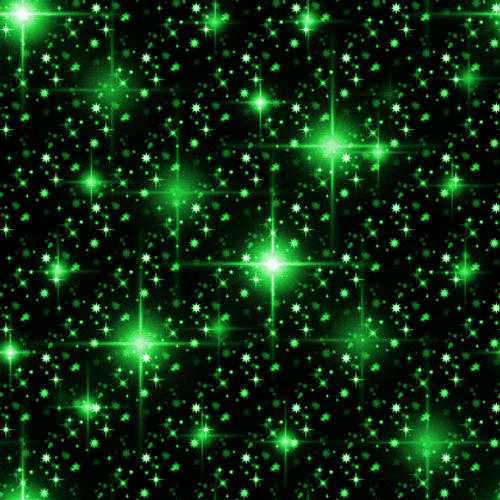 Sparkly Green Animated
