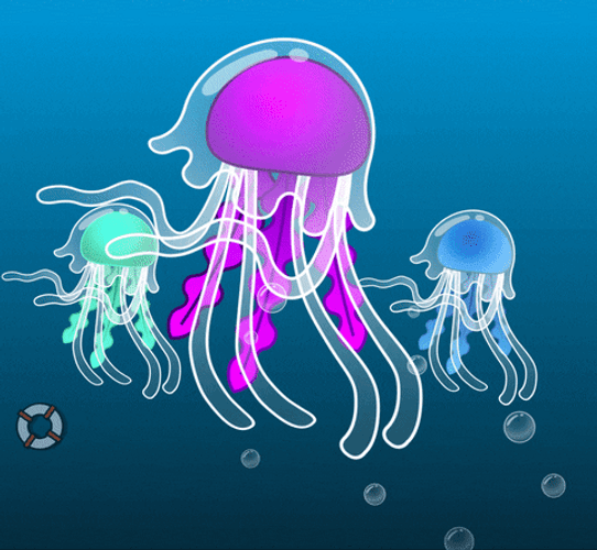 Chilled Out Jellyfish