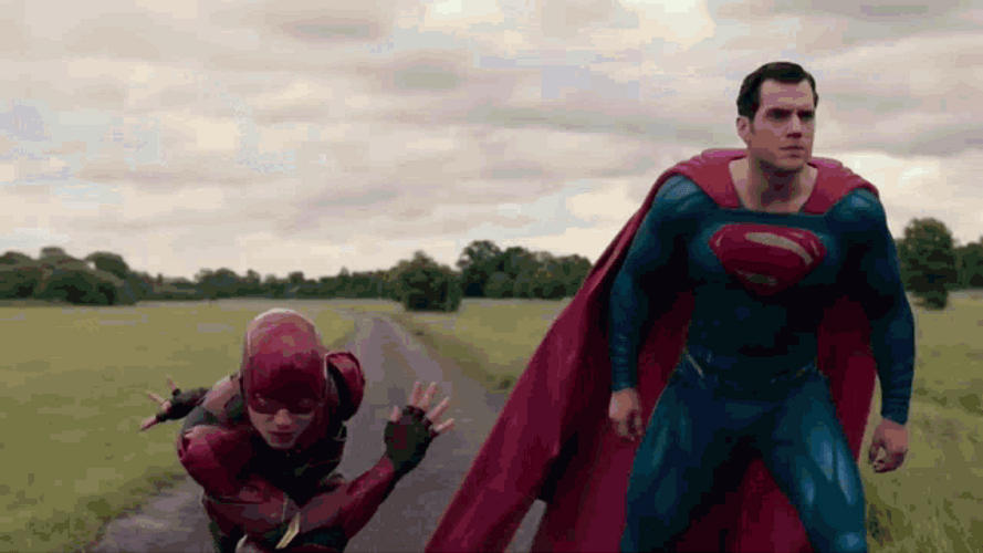 Superheroes Flash Vs Superman