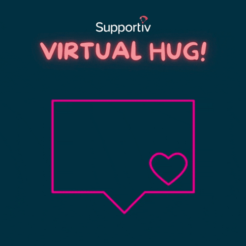 Neon Virtual Hug
