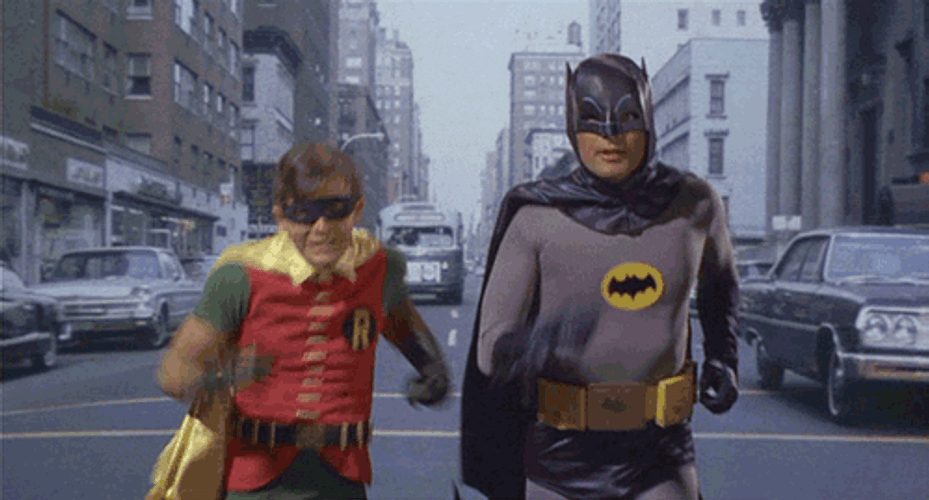 Batman And Robin Running