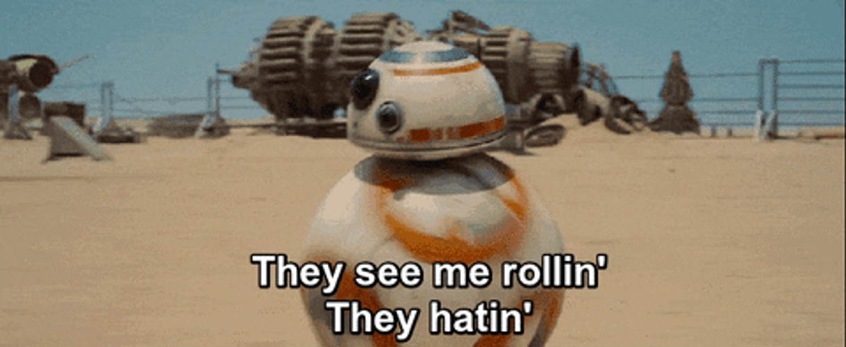 Star Wars They See Me Rollin