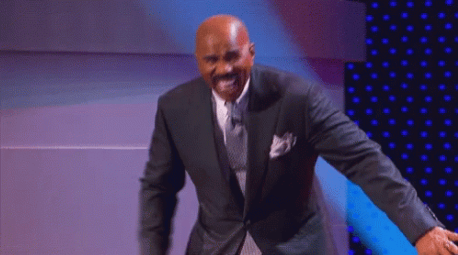 Steve Harvey Laughing Hysterically