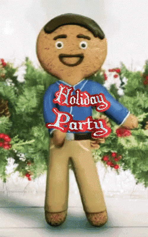 Gingerbread Man Holiday Time