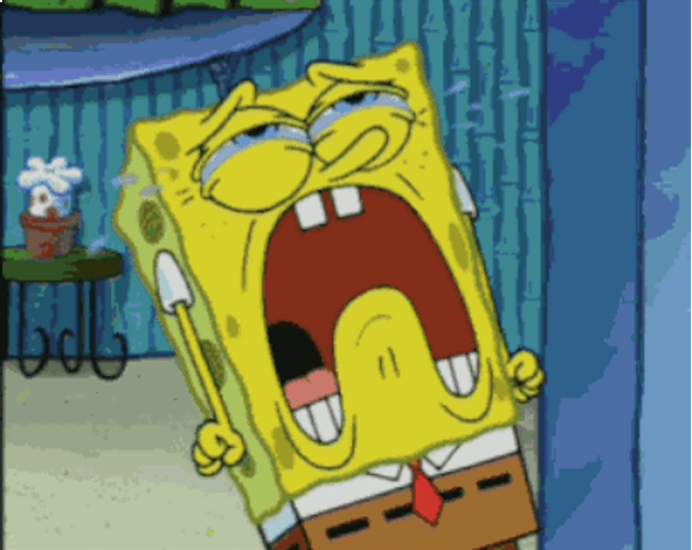 Spongebob Crying Ugly