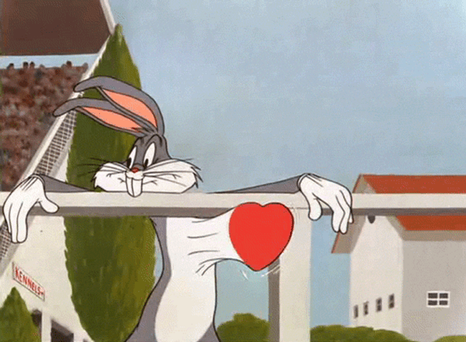 Bugs Bunny Beating Heart