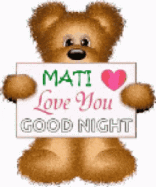 Love Good Night Mati Love