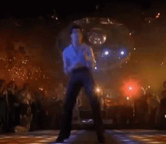 John Travolta Saturday Night Dance