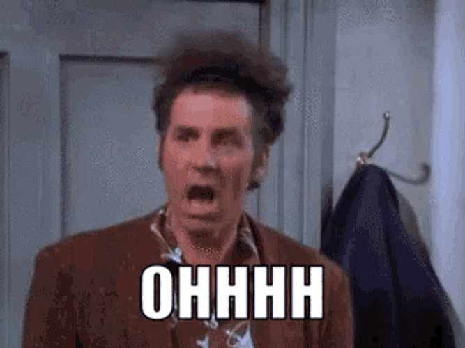Seinfeld Shocked Kramer
