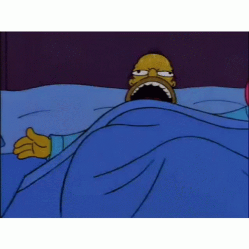 Homer Simpson Wakeup Nightmare