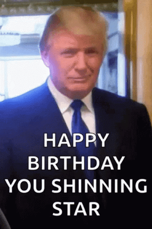 Donald Trump Happy Birthday Meme