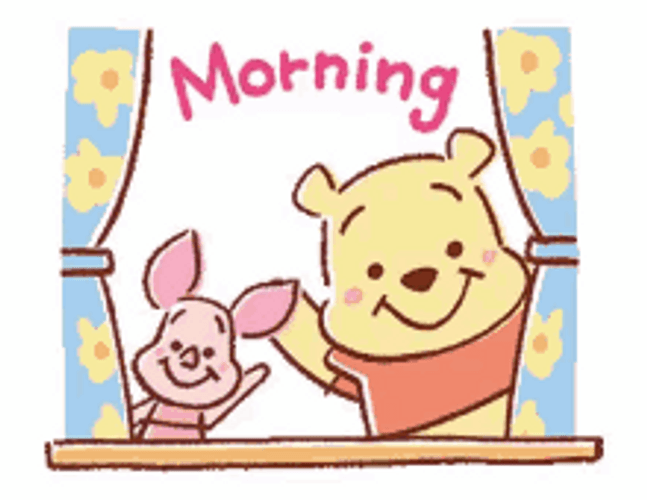 Morning Pooh Bear