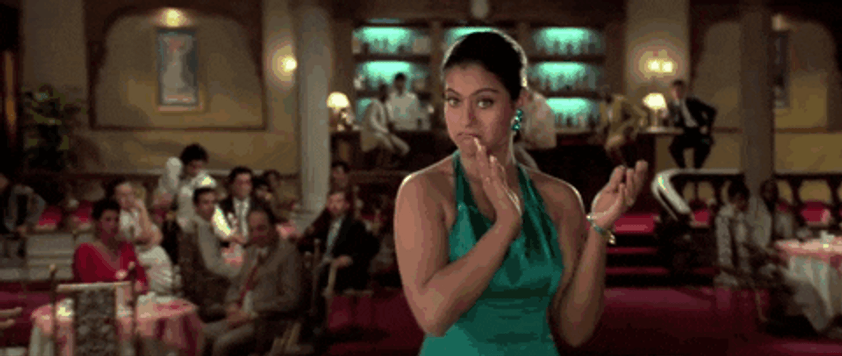 Bollywood Kajol Clapping