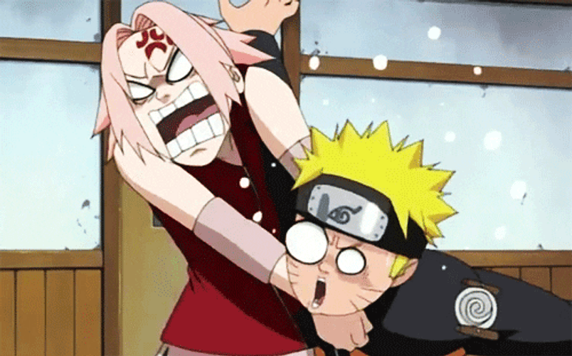 Sakura Choking Naruto