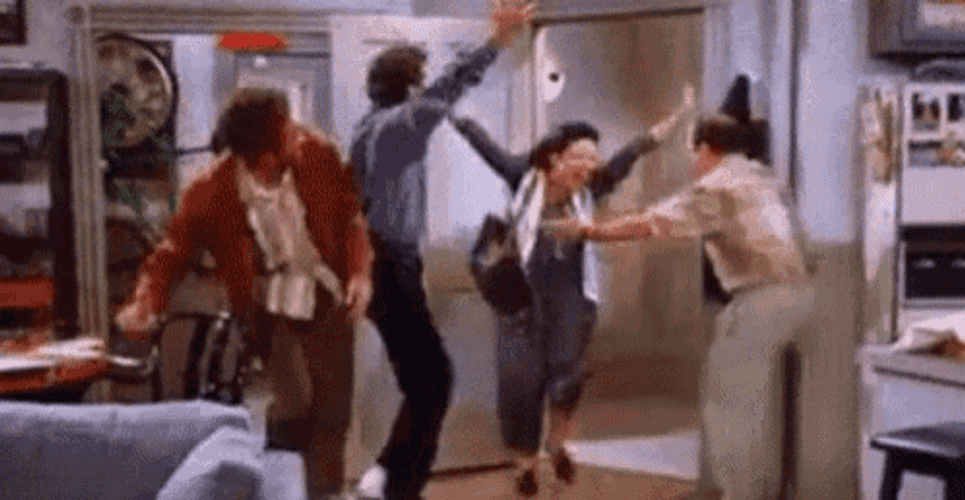 Happy Seinfeld Crew Dance