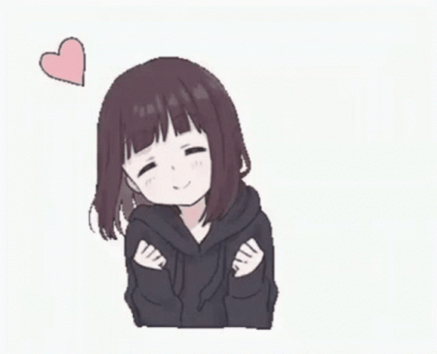 Cute Anime Menhera Happy Sway