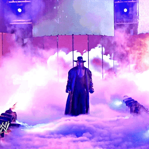 The Undertaker Walking On Stage