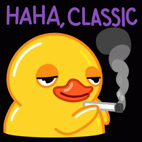 Funny Smoke Chick
