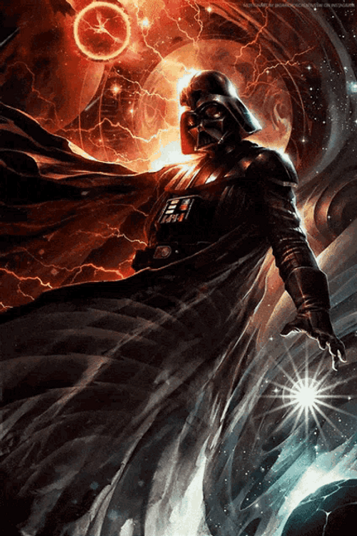 Darth Vader In Galaxy