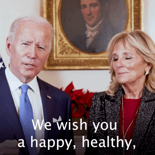 Happy Holidays Joe Biden