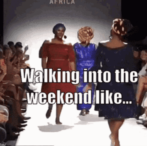 Dancing Walking Into The Weekend