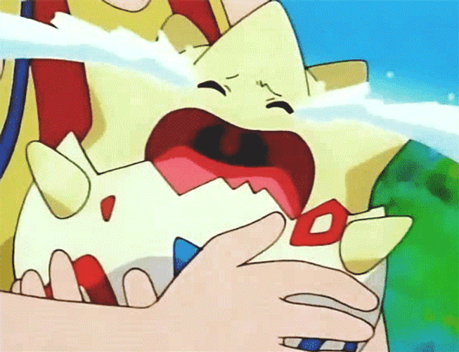 Crying Pokemon Togepi