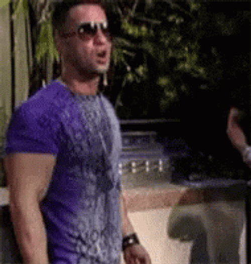 Shocked Mike Jersey Shore