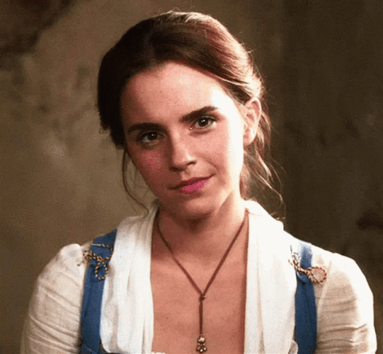 Emma Watson Staring