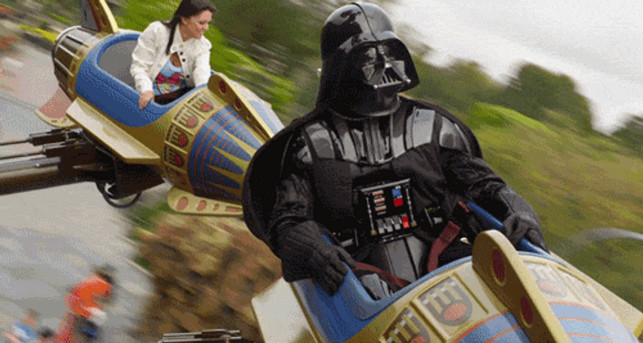 Darth Vader Hurricane Ride