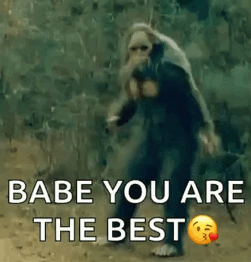 You&re The Best Monkey Babe