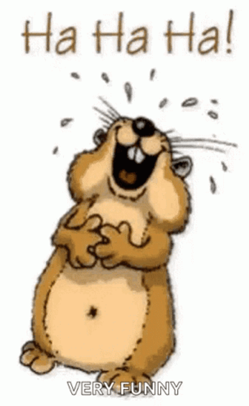 Animated Laughing Hysterical Gopher