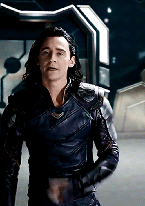 Handsome Loki Gasping
