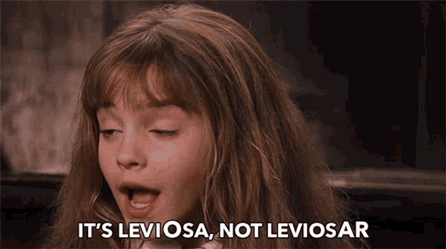 Harry Potter Hermione It&s Leviosa