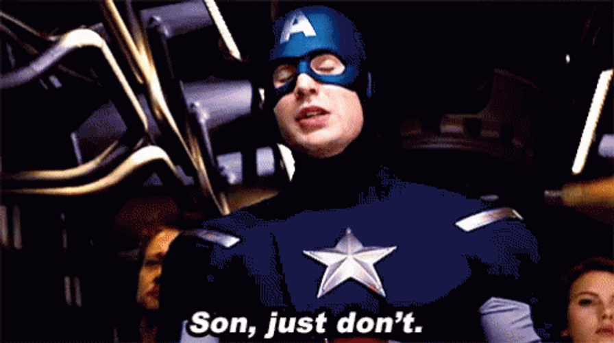 Captain America Son Just Don&t