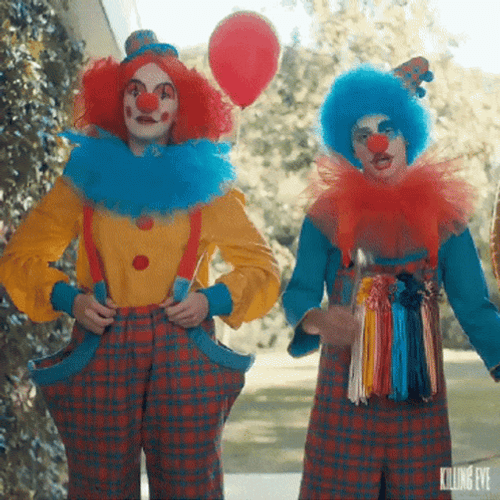 Bonjour Two Clown