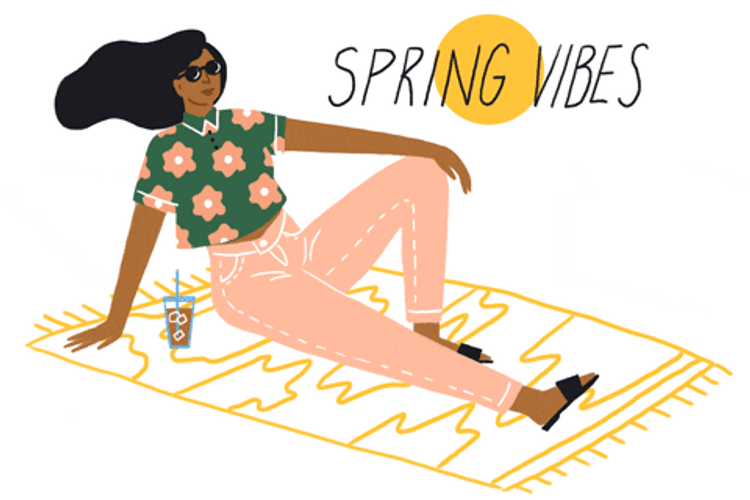 Lady Spring Vibes