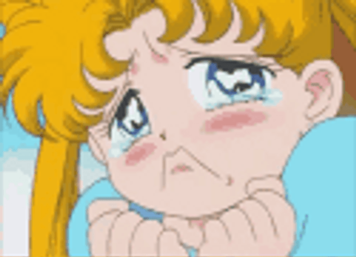 Crying Anime Sailor Moon