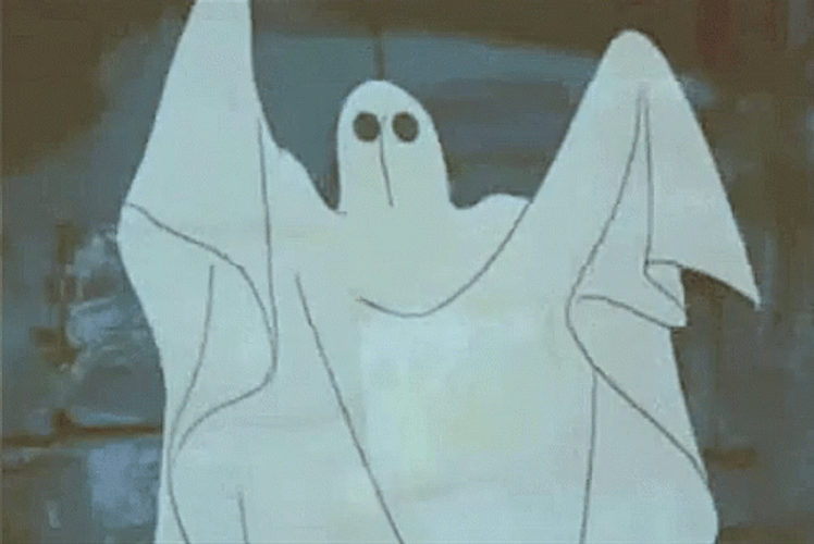 Scary Cartoon Ghost