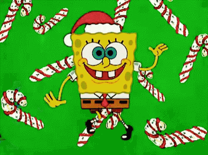 Christmas Holiday Spongebob Run