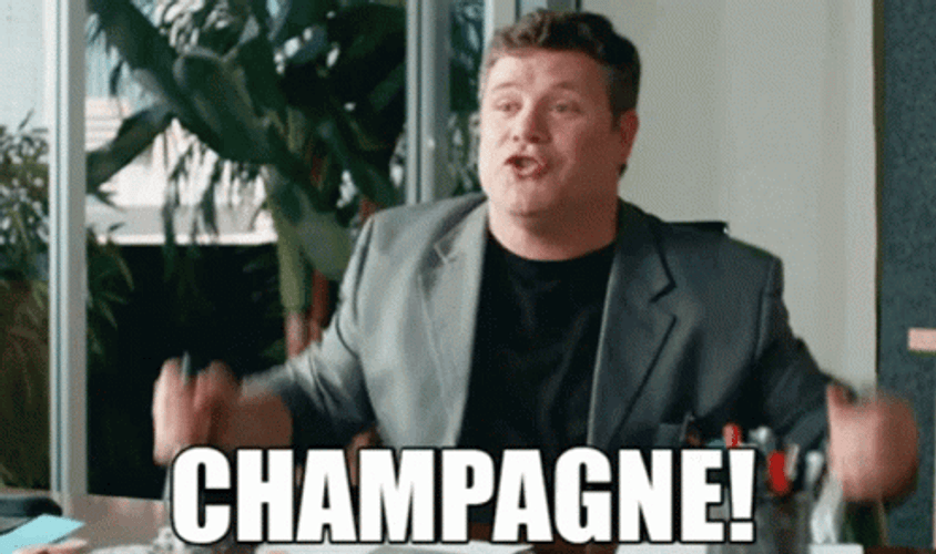 Matt Lucas Saying Champagne