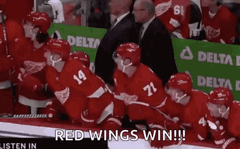 Detroit Red Wings Win