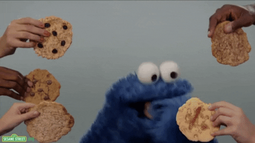 Cookie Monster Chocolate Cookies