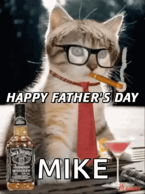 Fathers Day Mike Cat