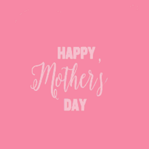 Happy Mothers Day Greetings Pink