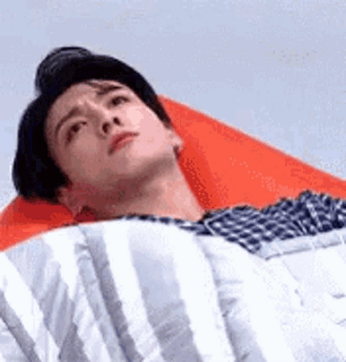Jungkook Thinking In Bed
