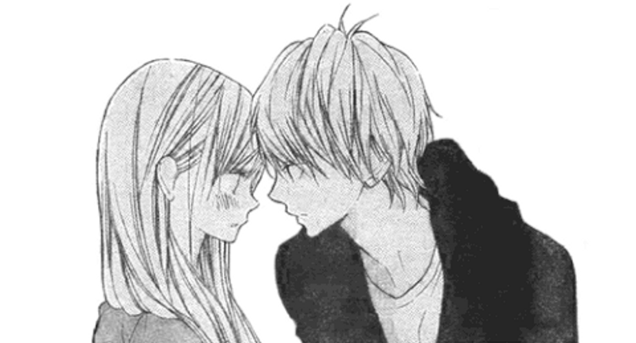 Anime Love Kissing Couple